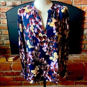 Ann Taylor Floral Blouse